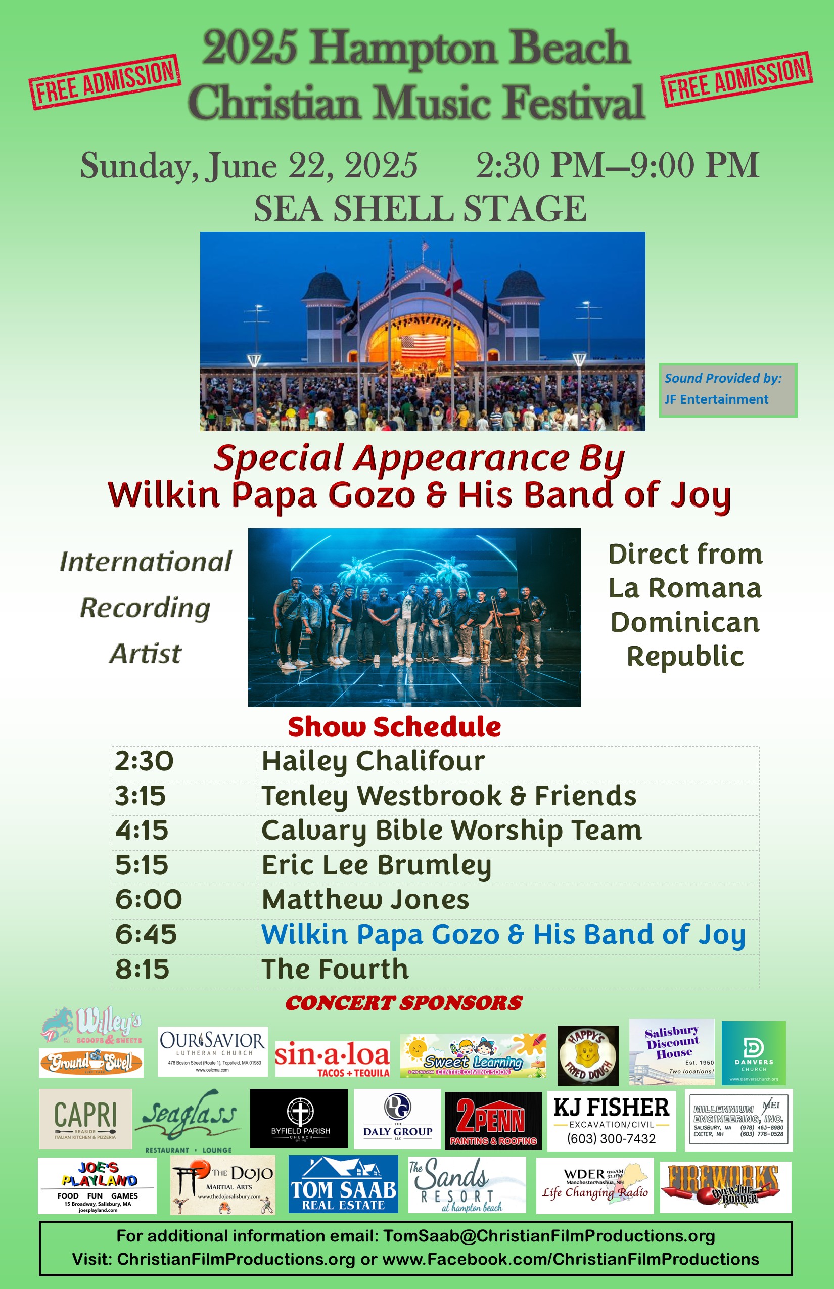 2025 Hampton Beach Christian Music Festival